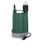Zoeller Zoeller 1/3 HP 2100 gph Thermoplastic Electronic Switch Bottom AC Submersible Utility Pump 1043-0006 - alternate 6